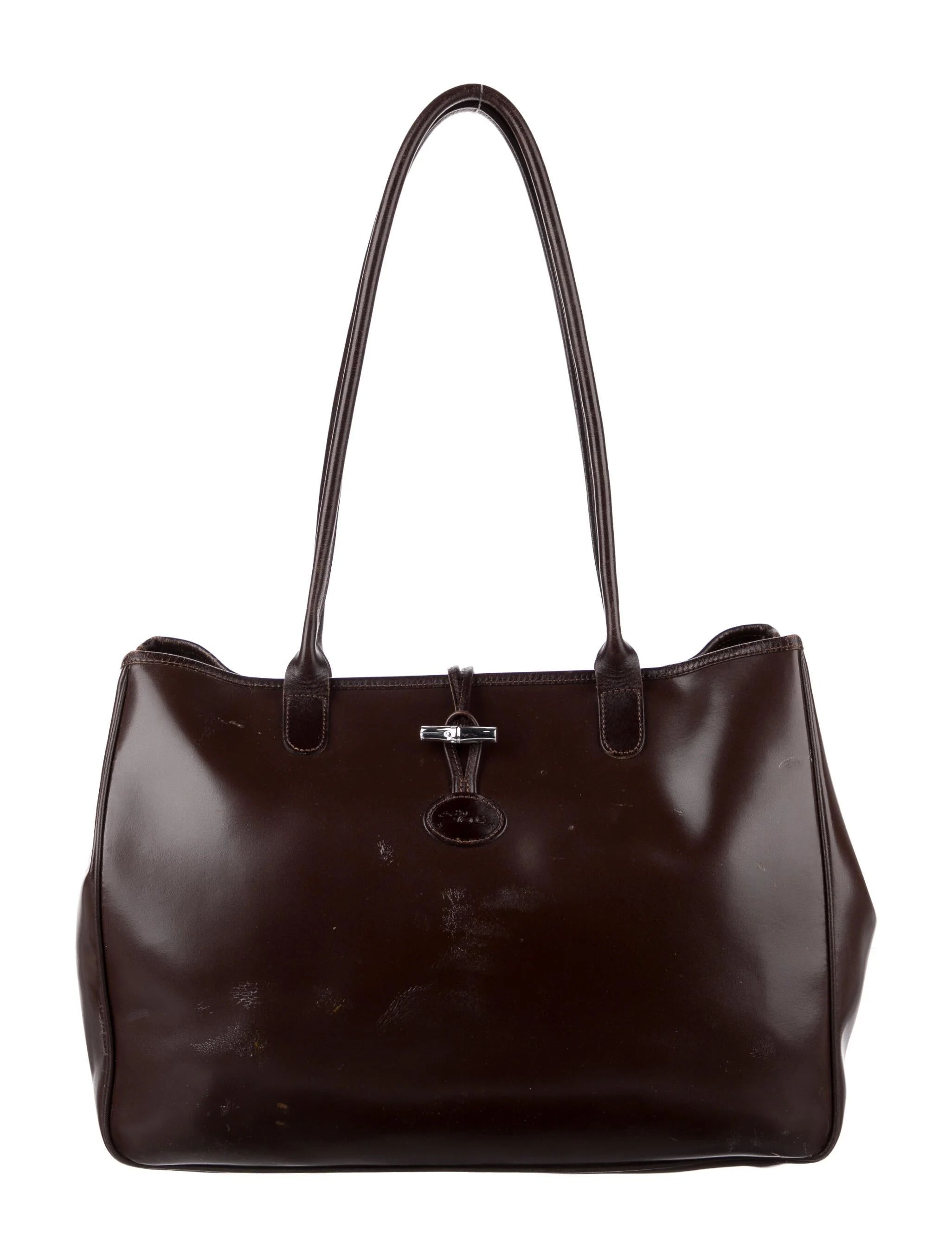 Leather Tote Bag | The RealReal