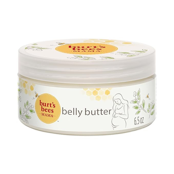 Burt's Bees Mama Belly Butter Stretch Mark Cream for Pregnancy Massages Body & Reduces Scar Appea... | Amazon (US)