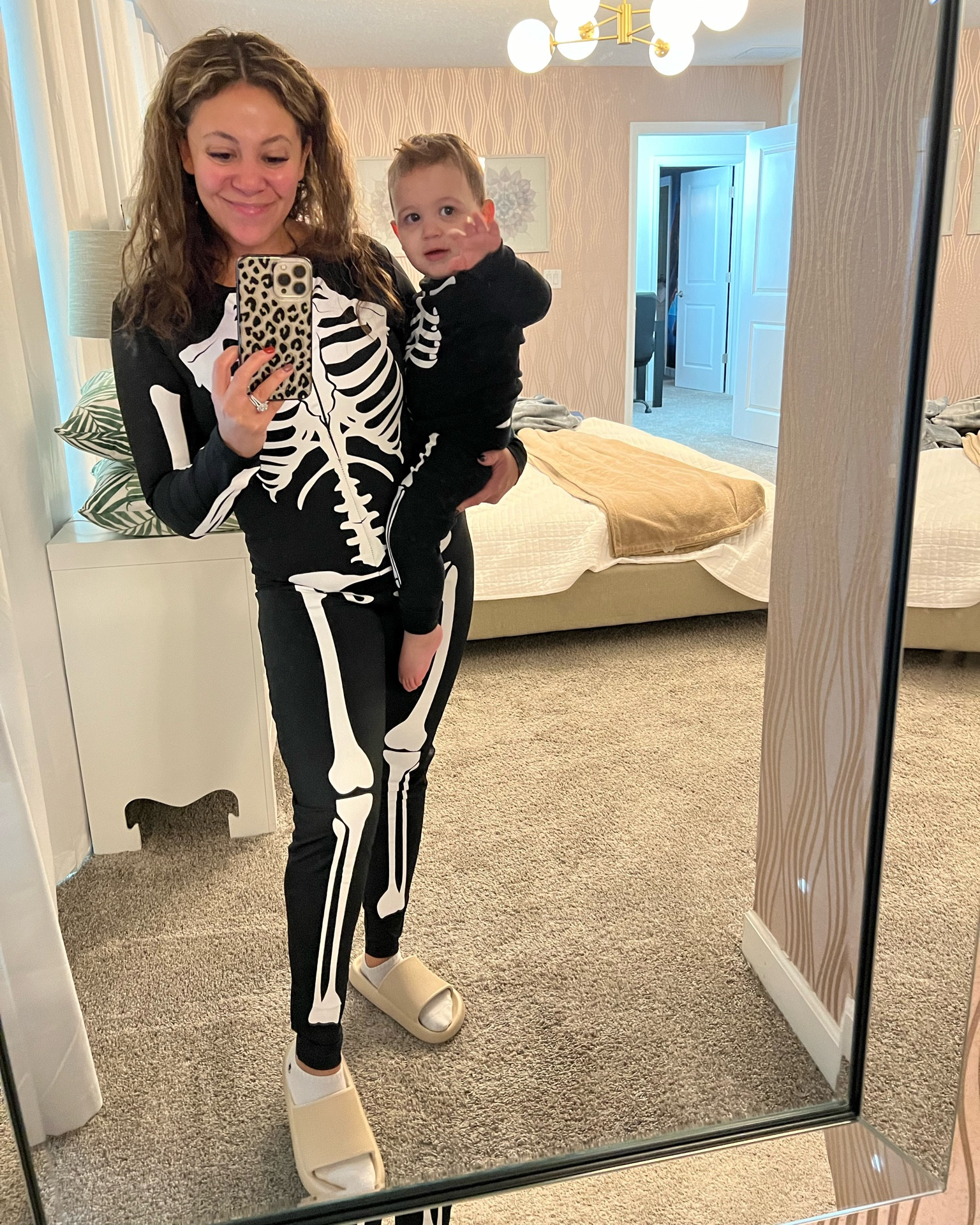Mommy and me Halloween costume. Mama and me. Matching family costumes. Skeleton costume. Family Halloween. 

#LTKFamily