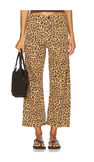 Tori Bowed Utility Pant in Feline | Revolve Clothing (Global)