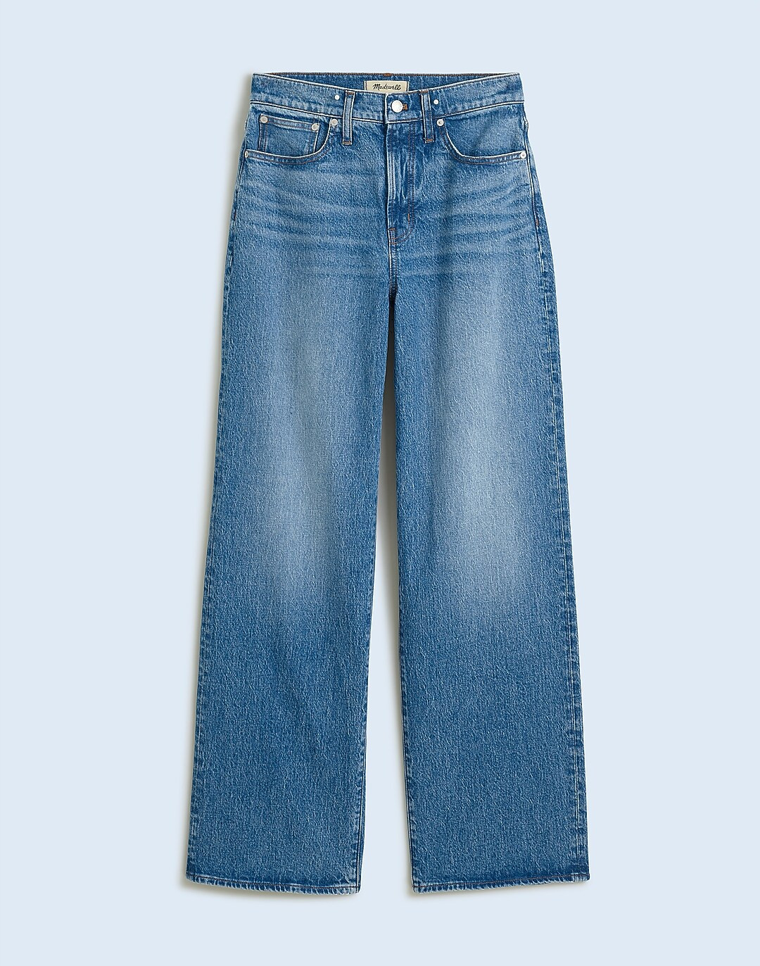 The Perfect Vintage Wide-Leg Jean in Lakecourt Wash | Madewell