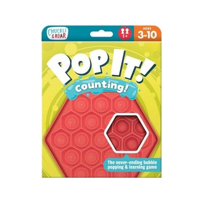 Chuckle & Roar Pop It! Counting Educational Travel Game | Target