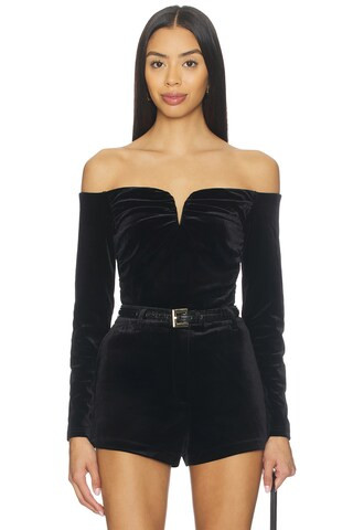 ASTR the Label Salem Top in Black from Revolve.com | Revolve Clothing (Global)