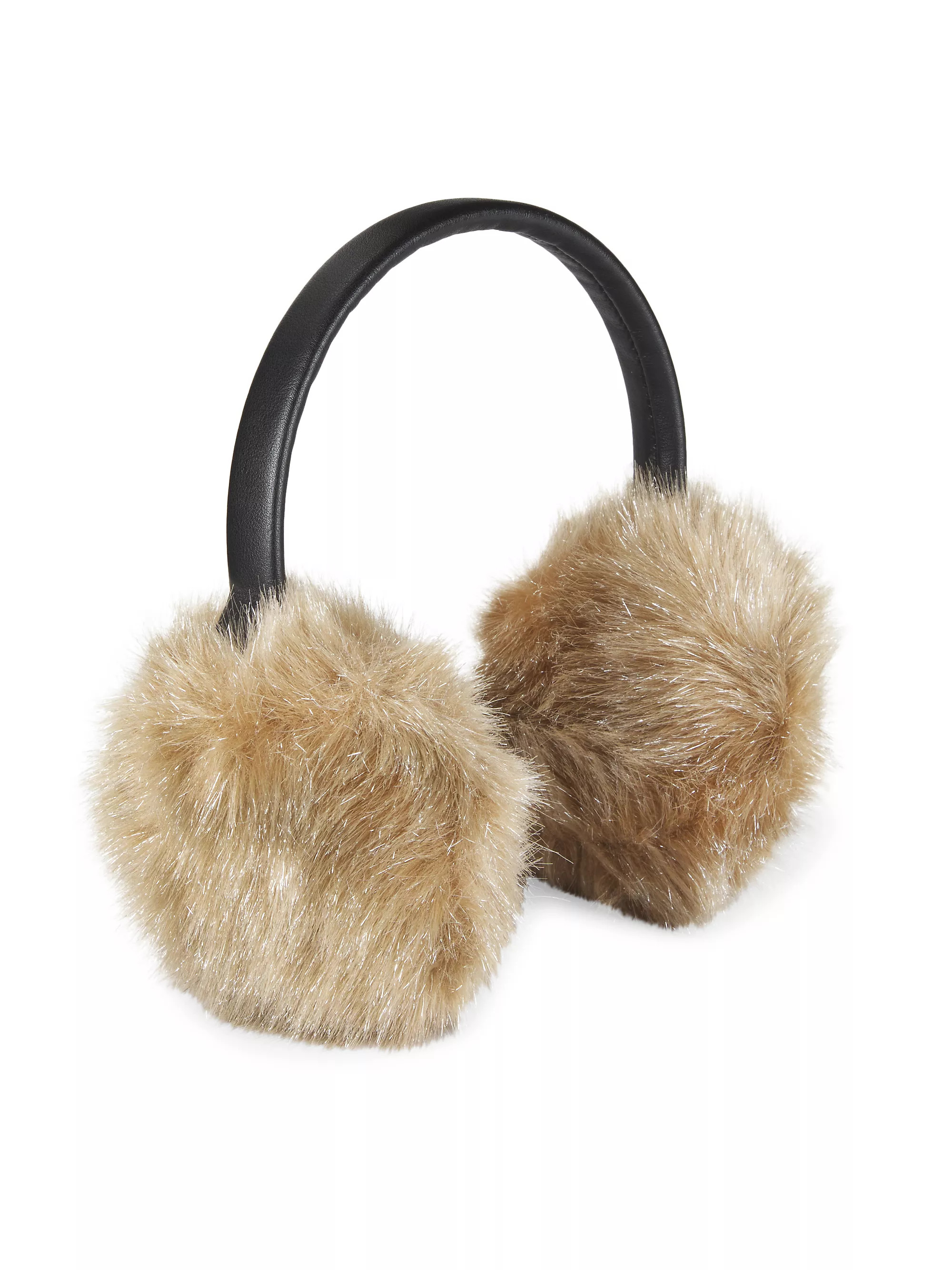 Esme Tinsel Faux Fur Earmuffs | Saks Fifth Avenue