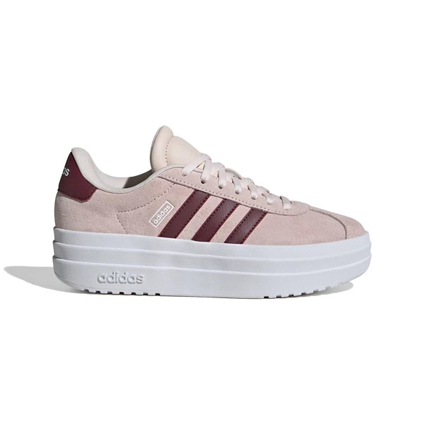Girls' adidas VL Court Bold Shoes Big 5.5 Quartz Red | Scheels