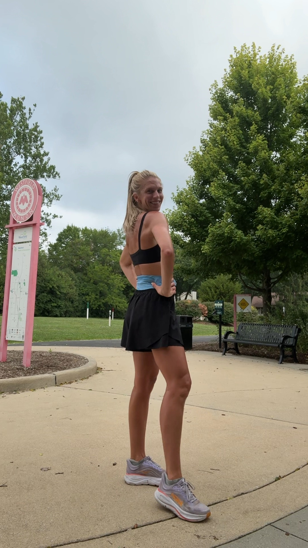 Today’s run it was super hot so we’re one of my favorite running shorts and this comfortable sports bra from @ptula00 @lululemon 
I’m wearing my true size medium in the 4 inch inseam in the shorts and then a size medium in the sports bra

#LTKActive #LTKfitnessgoals #LTKmorningroutine