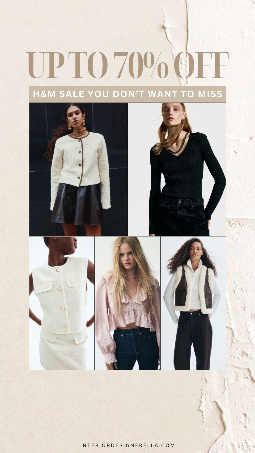 Get up to 70% off from H&M now! Dont miss this sale! Scroll to shop! Follow for more! Xo! 

#LTKSaleAlert #LTKFindsUnder50 #LTKFindsUnder100