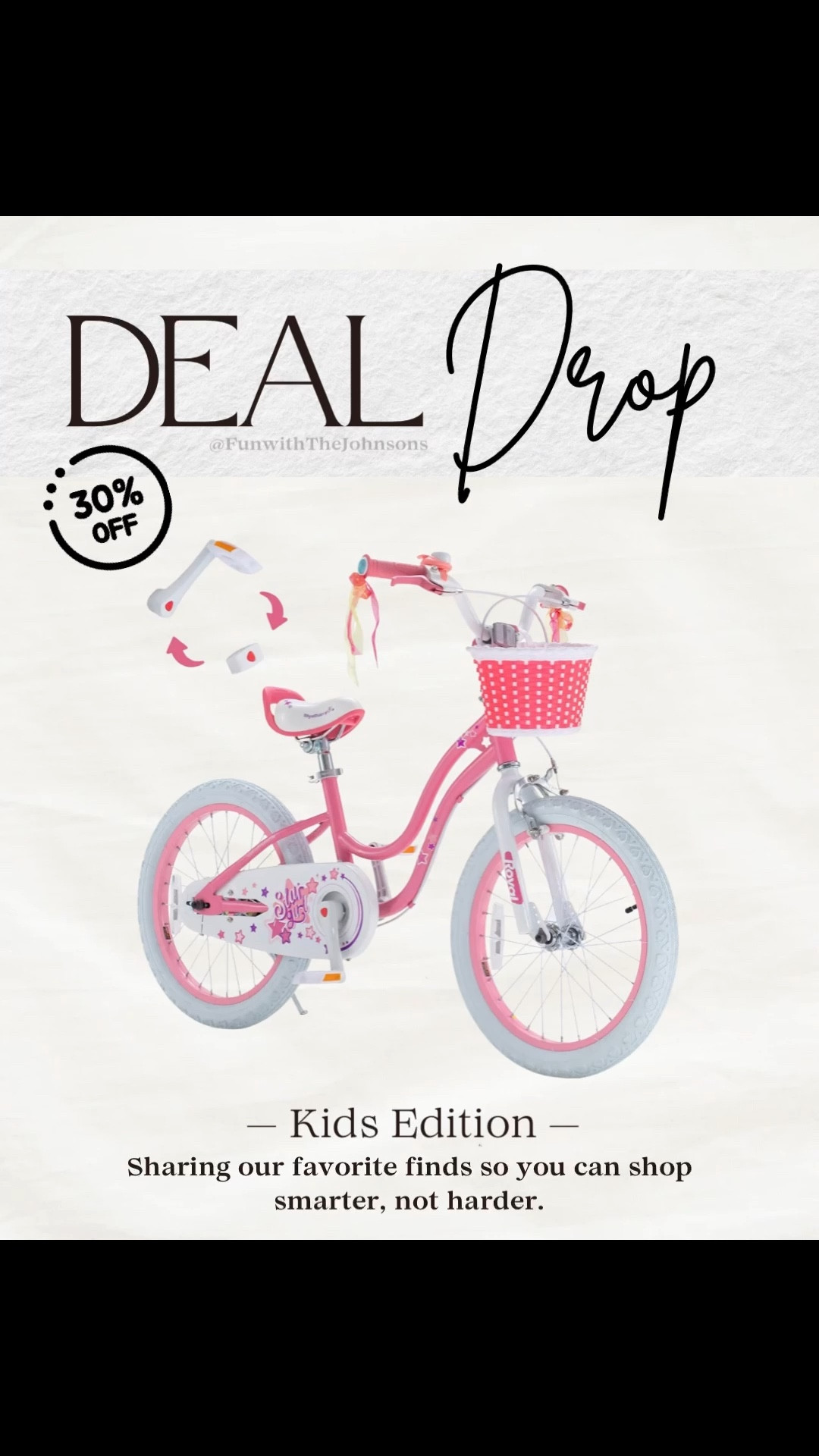 This RoyalBaby Girls Bike is the upgrade every toddler-to-big-kid will love. Smooth ride, easy balance-to-pedal learning, and the cutest design. A perfect holiday gift for little riders ready for big adventures!
#KidsBike #RoyalBabyBike #HolidayGiftIdeas #ToddlerGifts #BigKidGifts #OutdoorToys #BikeForGirls #LTKKids #LTKGiftGuide

#LTKCyberWeek #LTKGiftGuide #LTKKids
