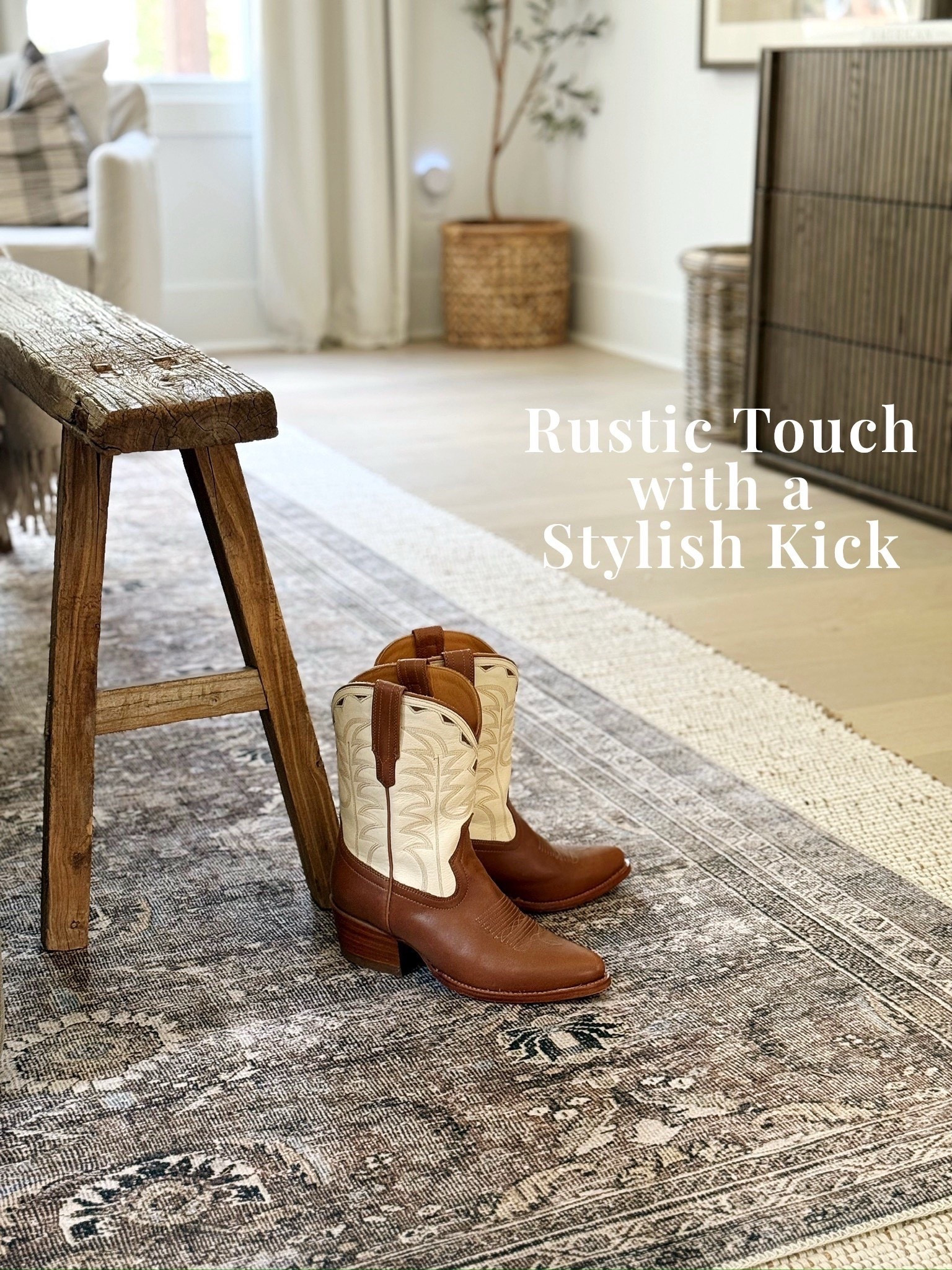 🤎 Boots on the ground, style in the room. Western charm meets Modern Classic design for a cozy yet elevated vibe.

Do you want to bring our dreamy Modern Classic style interior design into your own home? 🏡 You’re in luck! Reserve our Online Interior Design packages today -> https://porcheandco.com/edesign ✨ We can’t wait to work with you & design your home with #porcheandco

#porcheandco #modernclassicstyle #neutralinteriortrends #rusticcharmdecor #cowboybootsvibes #interiordesigninspo #neutralhomedecorideas #modernfarmhousedecor #rusticmodernhome #edesign



#LTKHome #LTKgrwm #LTKmomlife