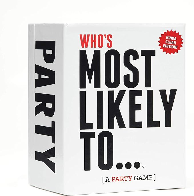 Who's Most Likely to... Kinda Clean Family Edition [A Party Game] | Amazon (US)