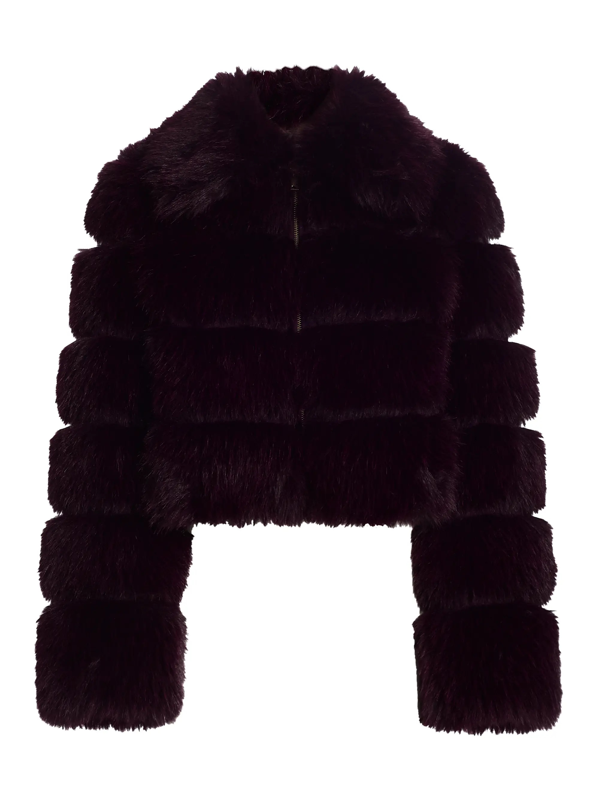 Madison Faux-Fur Crop Jacket | Saks Fifth Avenue