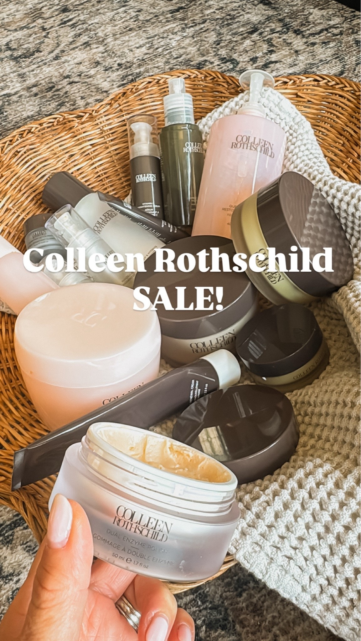 A sale not to miss! 
Up to $75 off Labor Day SALE
Colleen Rothschild - our top favorite in skincare (and hair!)

#LTKmomlife #LTKSaleAlert #LTKOver40