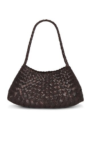 Rosanna Shoulder Bag in Dark Brown | Revolve Clothing (Global)