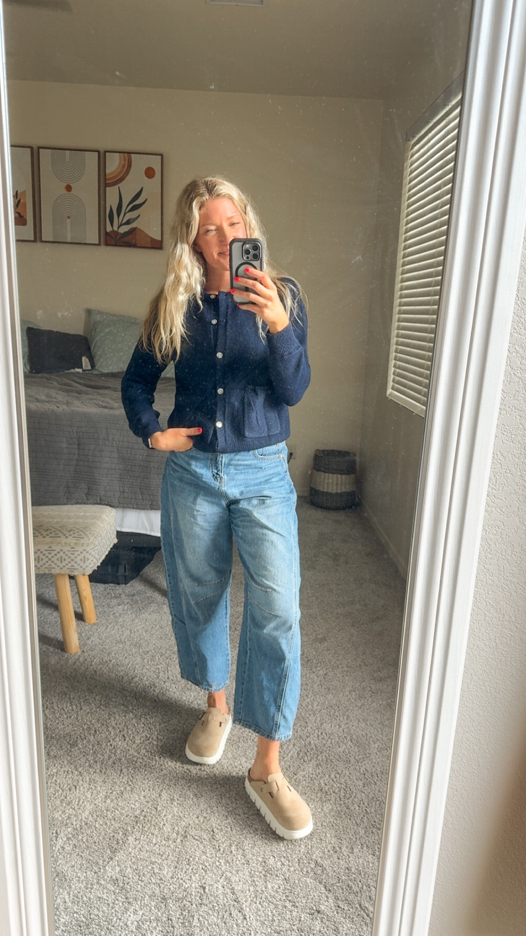 Cozy fall cardigan💙

True to size, not oversized ✨

#LTKSaleAlert #LTKStyleTip #LTKWorkwear