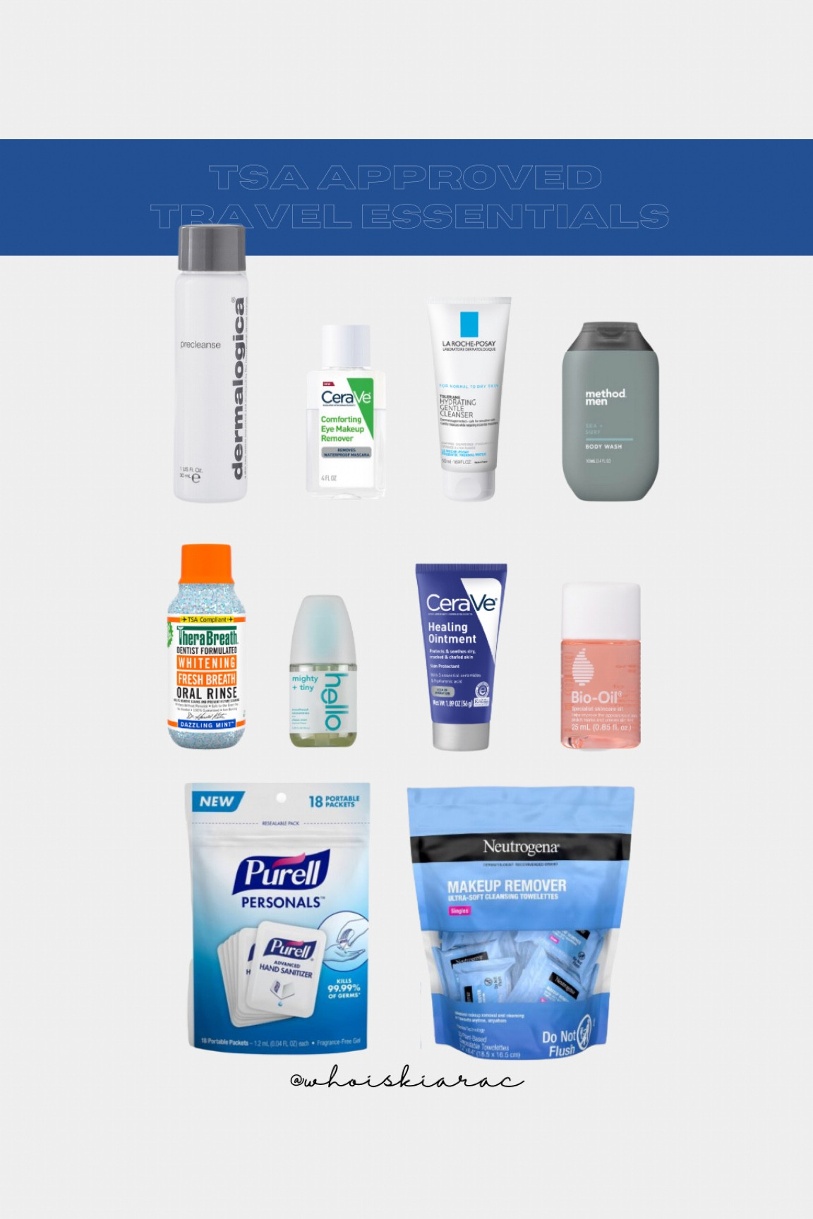TSA Approved Travel Essentials ✈️

#LTKGiftGuide #LTKtravel #LTKbeauty