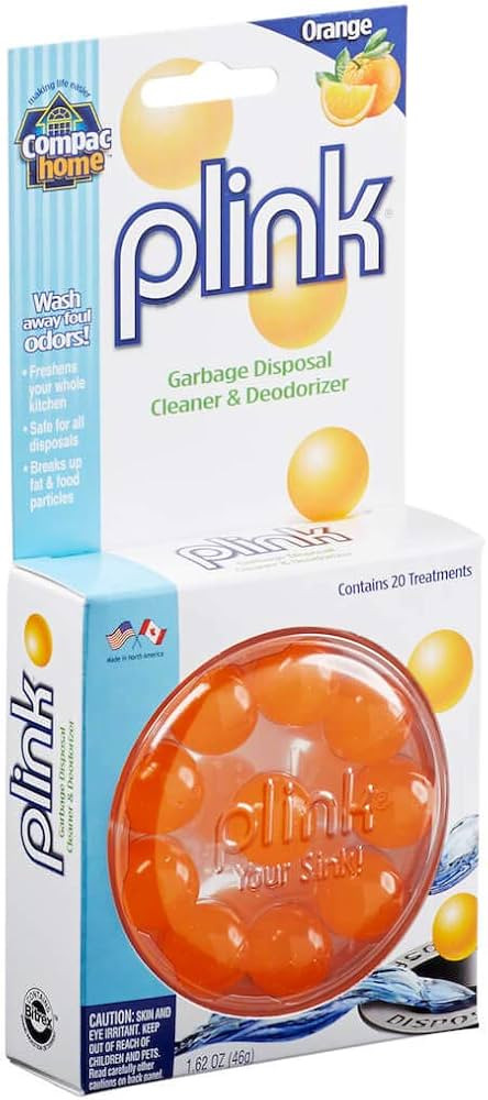 COMPAC HOME Plink Garbage Disposal Cleaner and Deodorizer, Air Fresheners for Garbage Disposal, O... | Amazon (US)