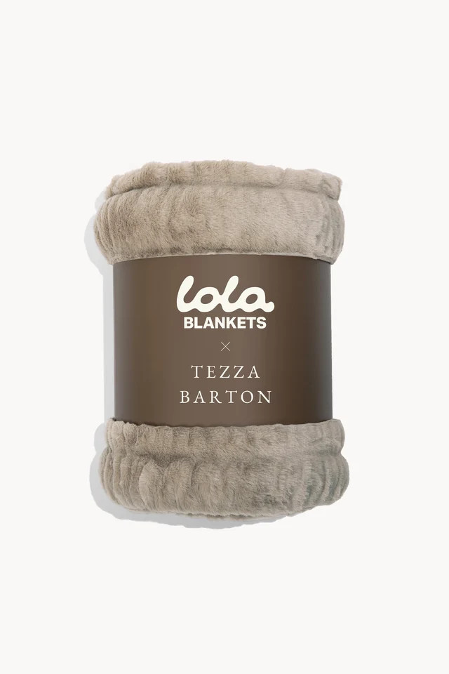 Mocha Check | Lola Blankets