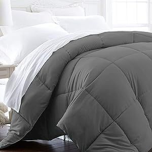 Beckham Luxury Linens Full/Queen Size Comforter - 1600 Series Down Alternative Home Bedding & Duv... | Amazon (US)
