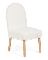 18.5x36 Waverly Scalloped Bottom Curved Back Dining Chair | Kitchen & Dining Room | Marshalls | Marshalls