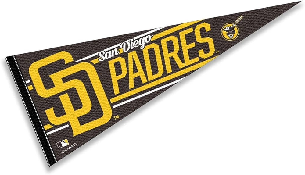 WinCraft San Diego Baseball Large Pennant | Amazon (US)
