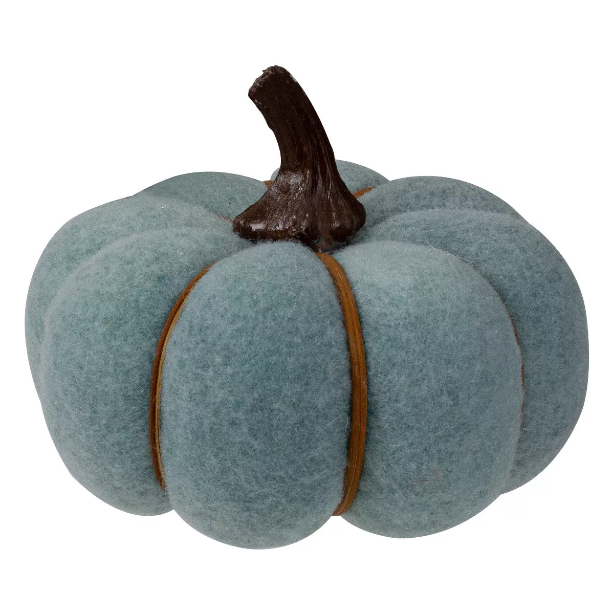 Northlight 5" Blue and Brown Fall Harvest Tabletop Pumpkin | Target