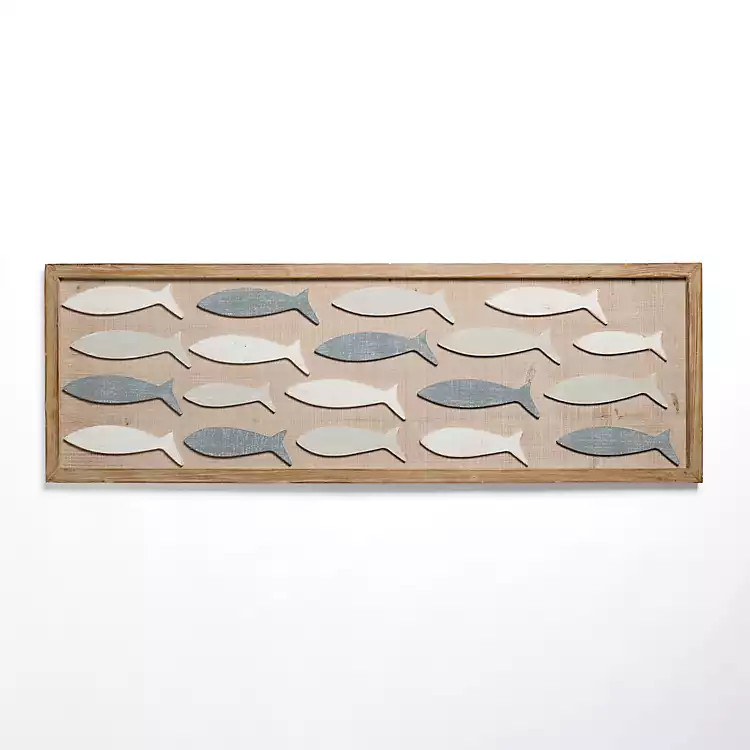 Shoalmate Fish Wood Wall Plaque | Kirklands