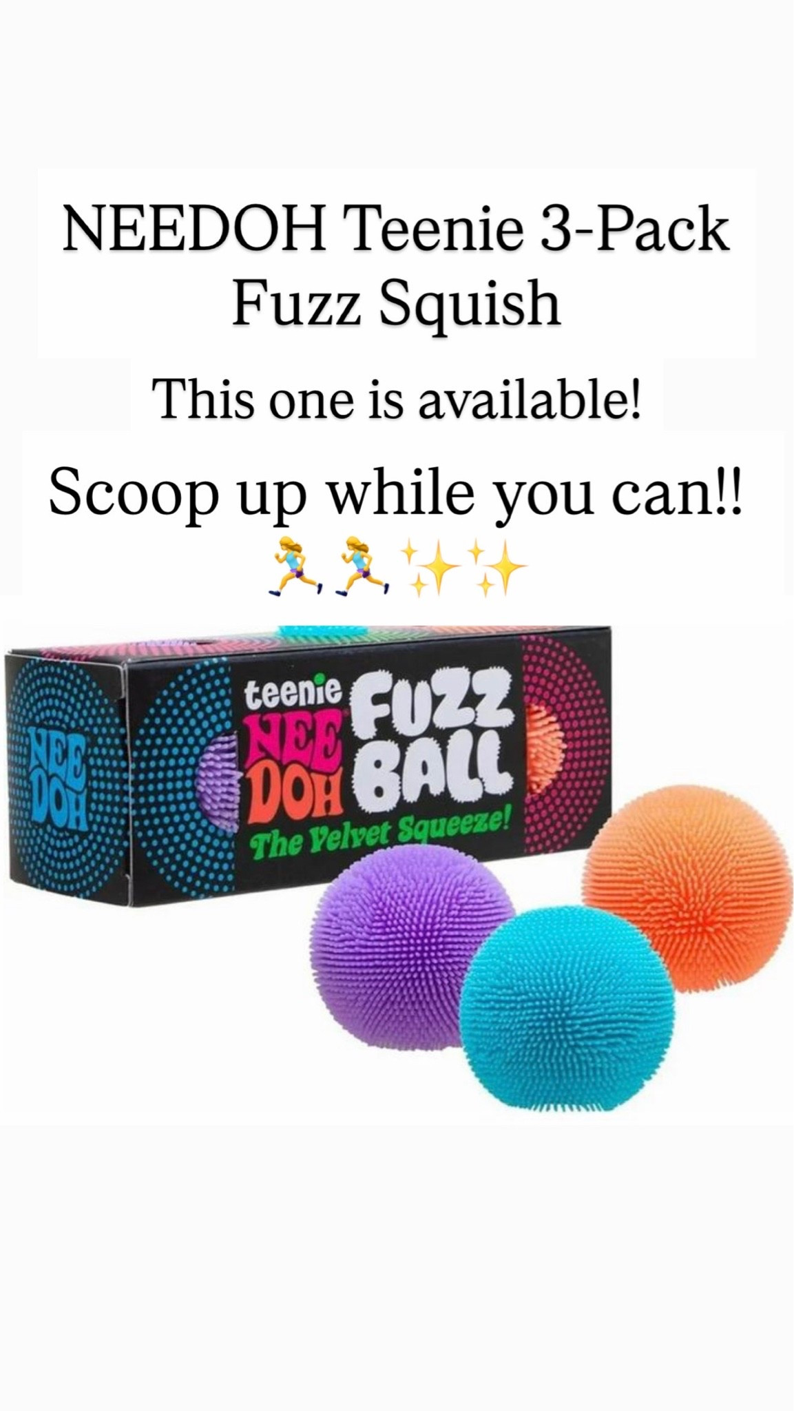 NEEDOH fuzz ball 3-pack

#LTKKids