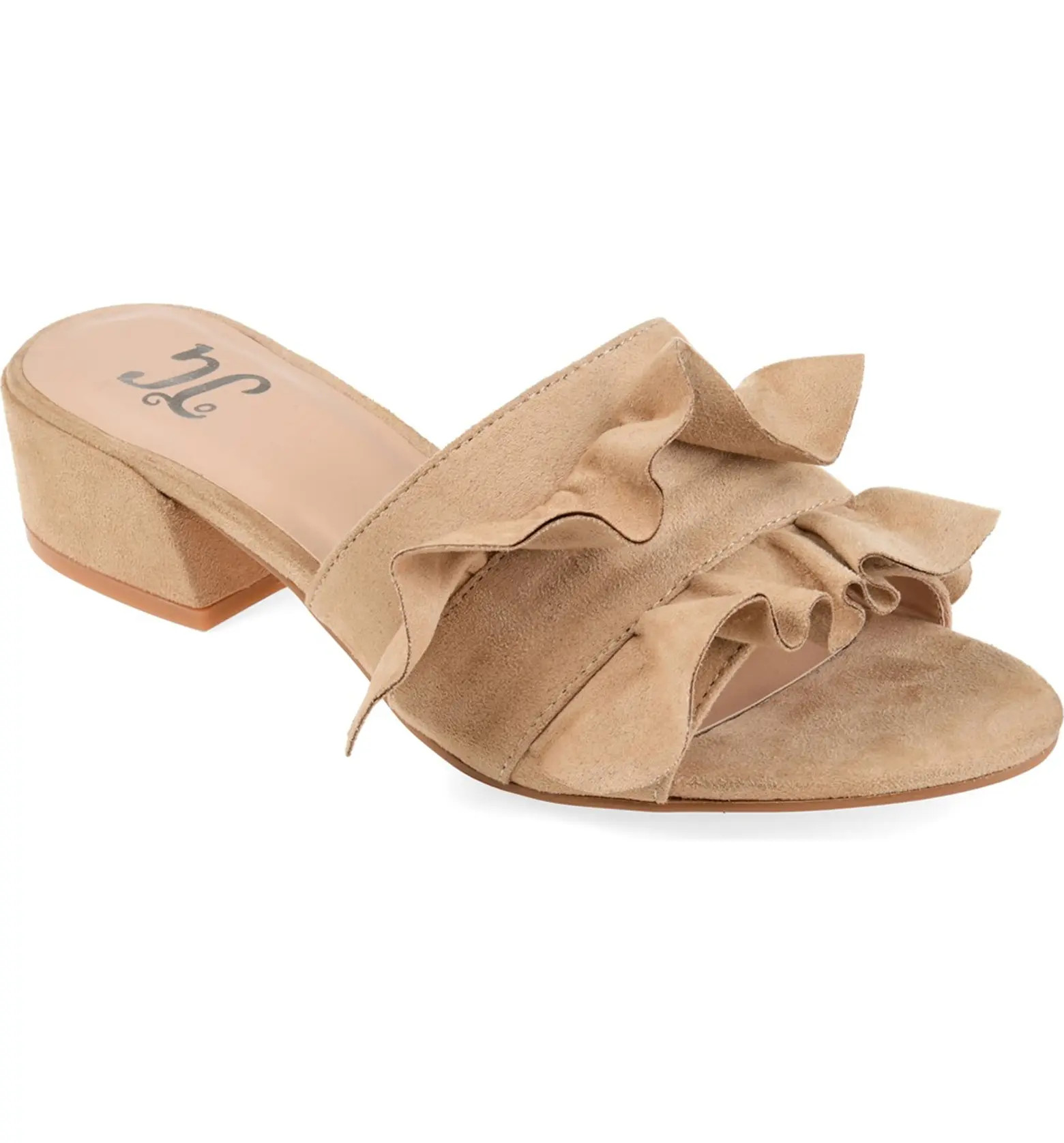 Sabica Ruffle Slide Sandal | Nordstrom Rack