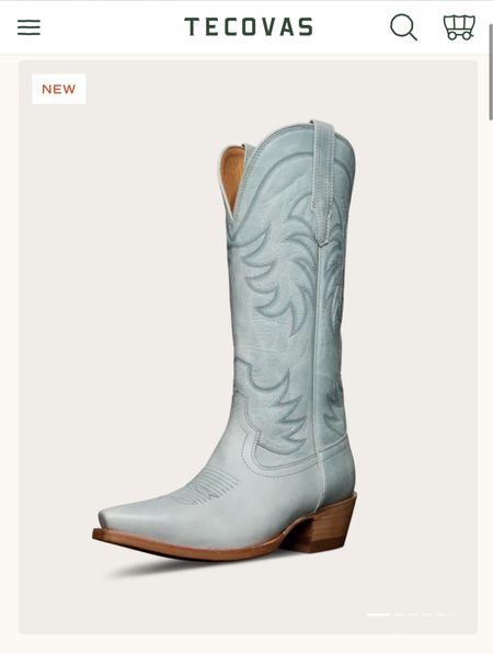 New cowboy boots! 