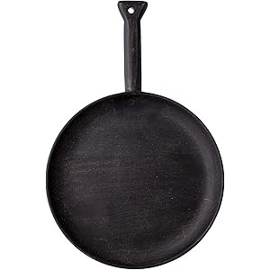 Bloomingville Black Acacia Wood Serving Cutting Board | Amazon (US)