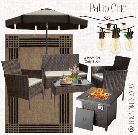 Time to update your patio! A fire pit is a great addition #patiofurniture #outdoorfurniture #firepit

#LTKfindsunder100 #LTKU #LTKhome