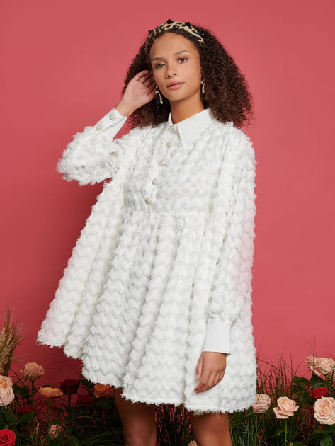 Dappled Oversized Mini Dress | Sister Jane (UK)