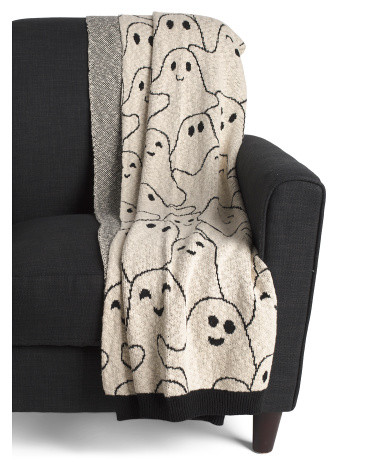 Handmade Boo Ghosts Throw | TJ Maxx