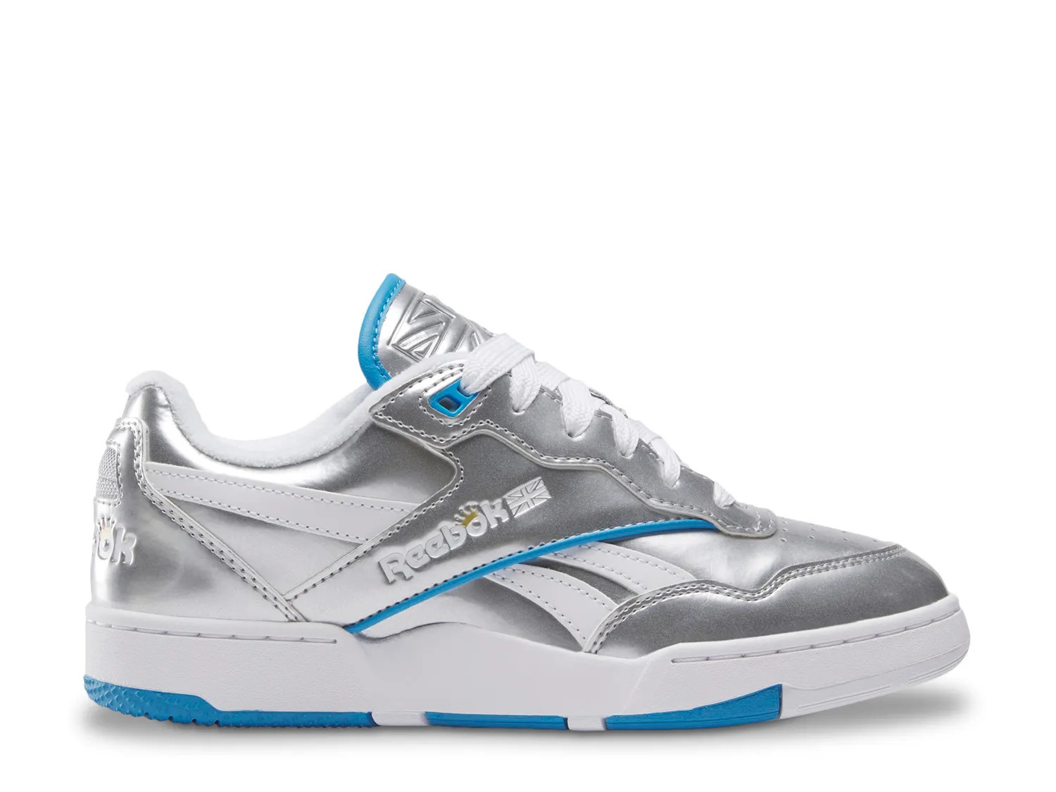 Reebok x Angel BB 4000 II Basketball Shoe | Women's | Silver/Blue | Size 11 | Sneakers | DSW
