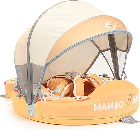 Mambobaby Add Tail Newest Baby Float with Sun Canopy – Pizza | Amazon (US)