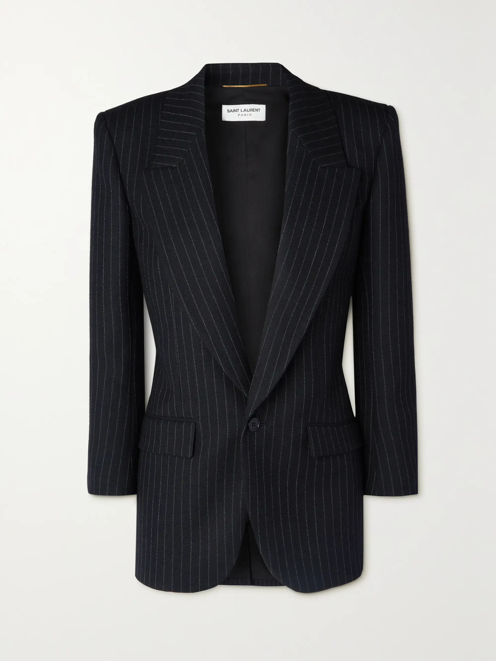 Pinstriped wool-twill blazer | NET-A-PORTER (UK & EU)