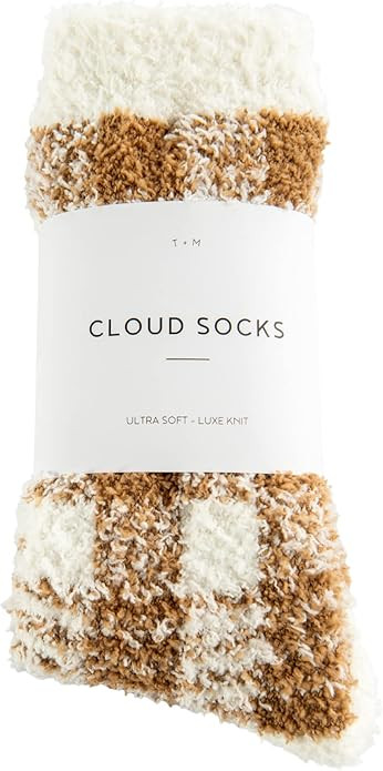 Ultra-Luxe Cloud Sock For Women & Men | Warm & Cozy Fuzzy Unisex Sleep Socks | Super Soft Luxurio... | Amazon (US)
