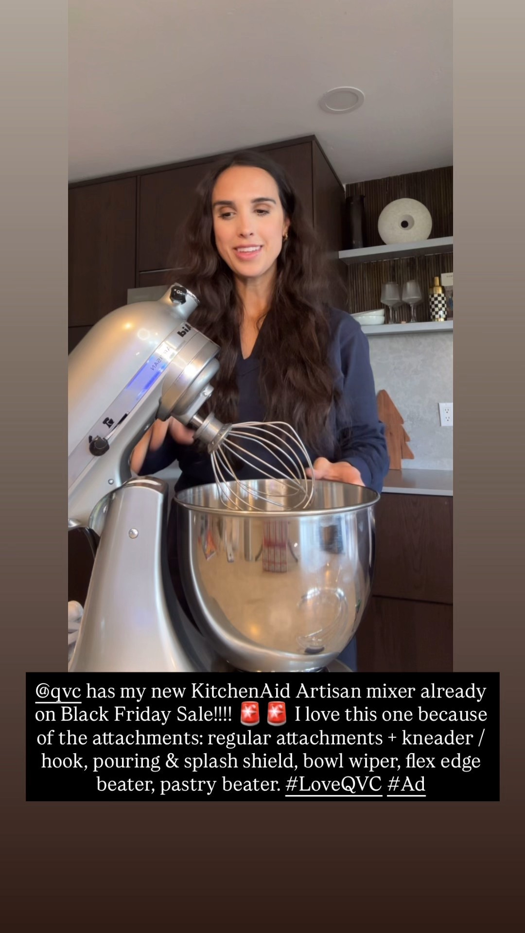 @qvc has my new KitchenAid Artisan mixer already on Black Friday Sale!!!! I love this one because of the attachments: regular attachments + kneader / hook, pouring & splash shield, bowl wiper, flex edge beater, pastry beater. #LoveQVC #Ad

#LTKCyberWeek #LTKfoodie #LTKGiftGuide