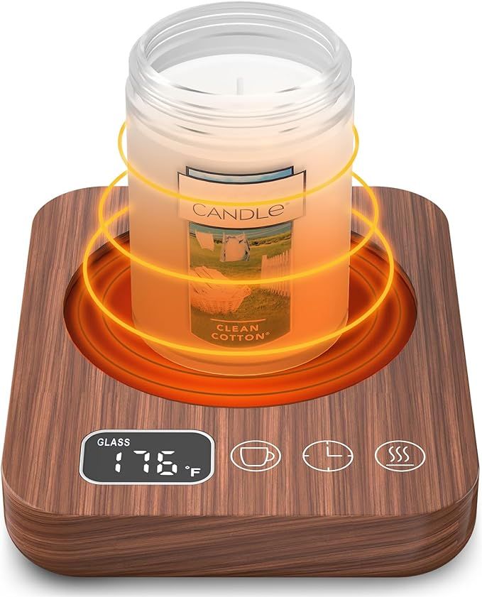 REIDEA Coffee Mug Warmer/Candle Warmer with Timer, 9-Temperature Settings for Glass, Ceramic and ... | Amazon (US)