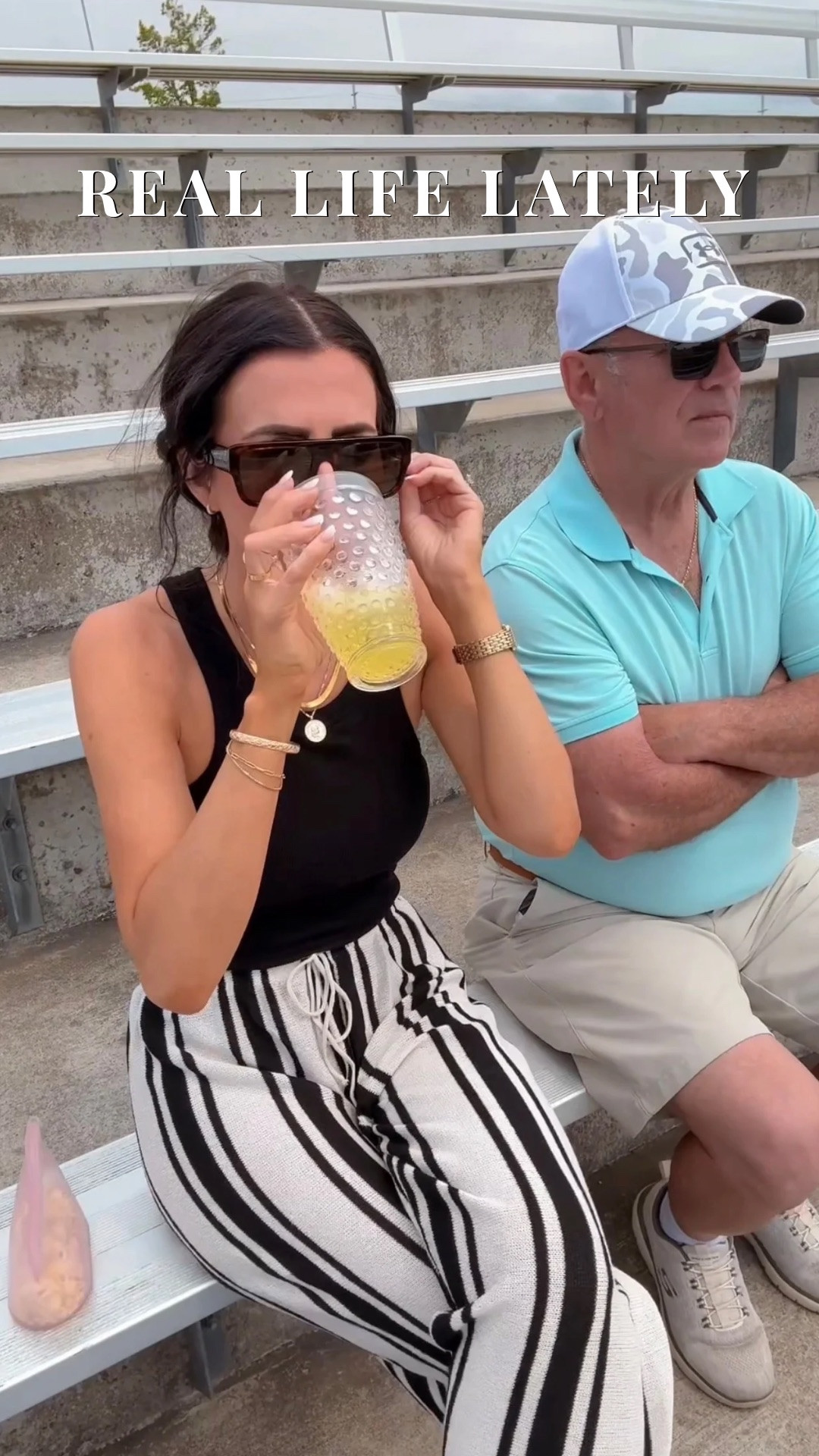 Come spend a realistic day with me as a 40year old mom of 3. Sports mom, casual looks, summer outfit

Amazon tank: small 
Striped pants: small 

@Zara

#LTKvlog #LTKdayinmylife #LTKOver40