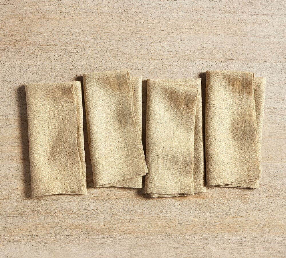 Shimmer Napkins - Set of 4 | Pottery Barn (US)