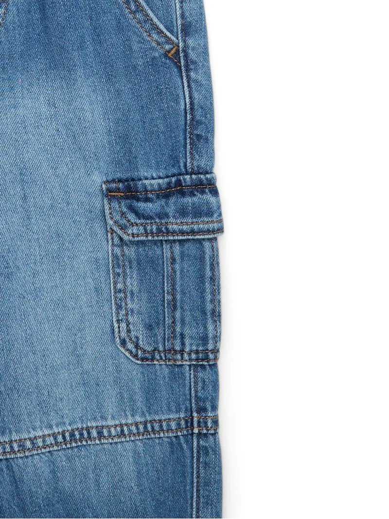 Wonder Nation Toddler Boys' Cotton Cargo Jogger Pants, Sizes 12M-5T | Walmart (US)