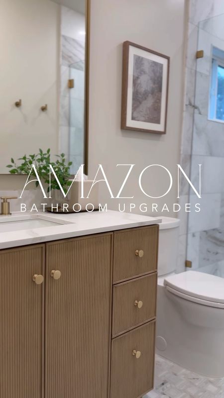 Amazon bathroom upgrades and decor!

#LTKVideo #LTKhome #LTKstyletip