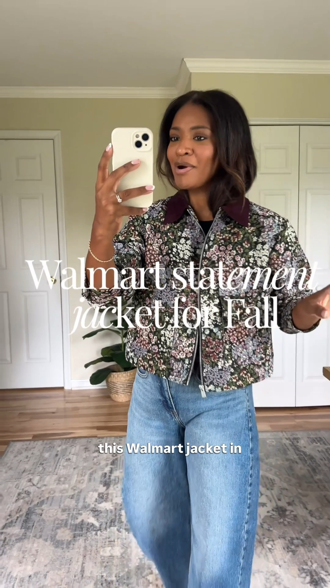 Sizing:
Jacket: Medium
Top: Small
Jeans: 27 / Size 4
Shoes: Size 9

#LTKgrwm #LTKootd #LTKOver40