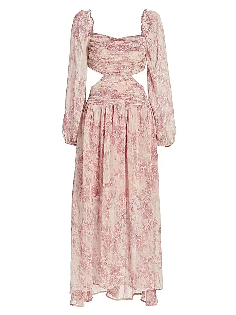 ASTR The Label Amadora Cut Out Maxi Dress | Saks Fifth Avenue