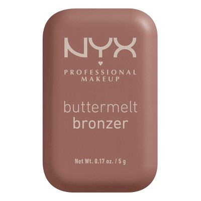 NYX Professional Makeup Buttermelt Bronzer-  04 Butta Biscuit (Medium Rosy Warm) - 0.17oz | Target