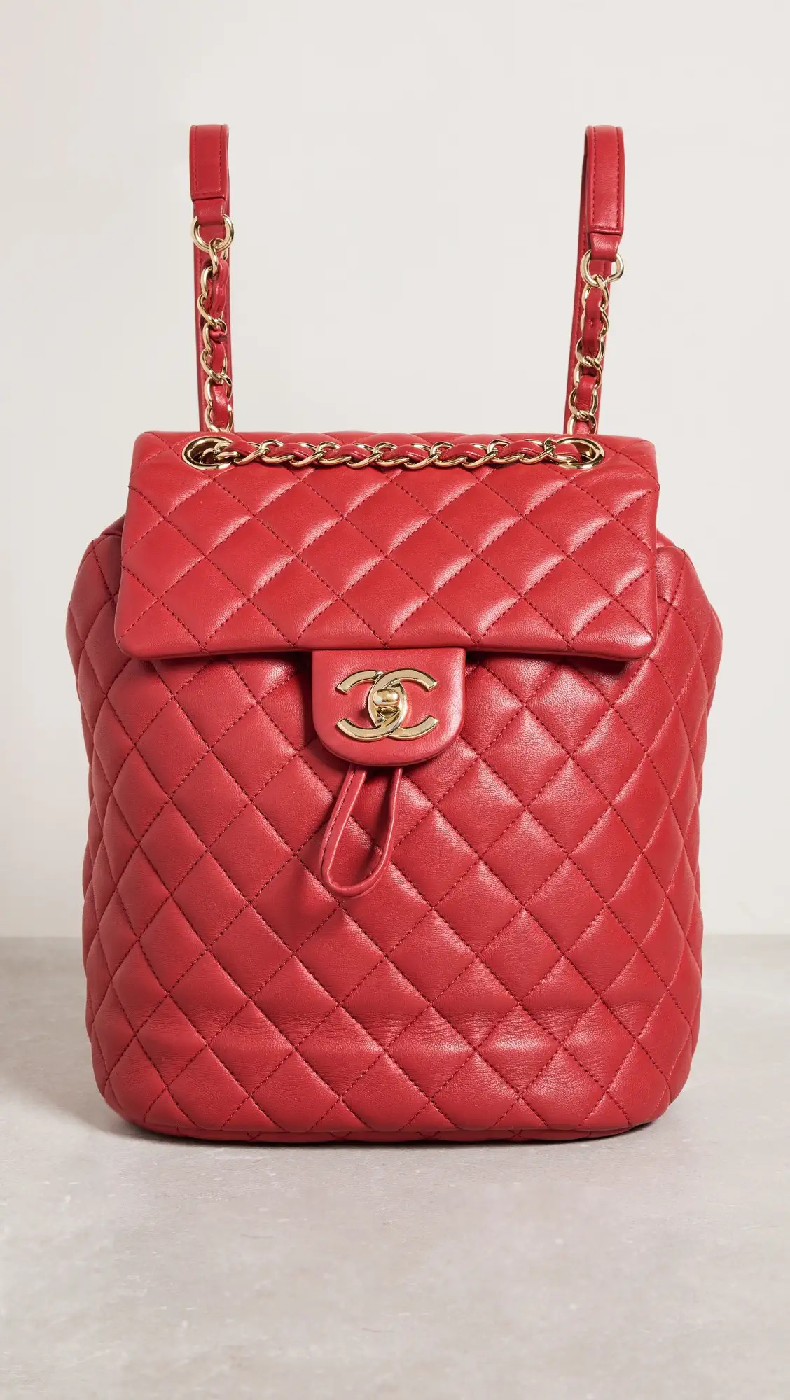 What Goes Around Comes Around Chanel Red Urban Sport Backpack | Shopbop | Shopbop