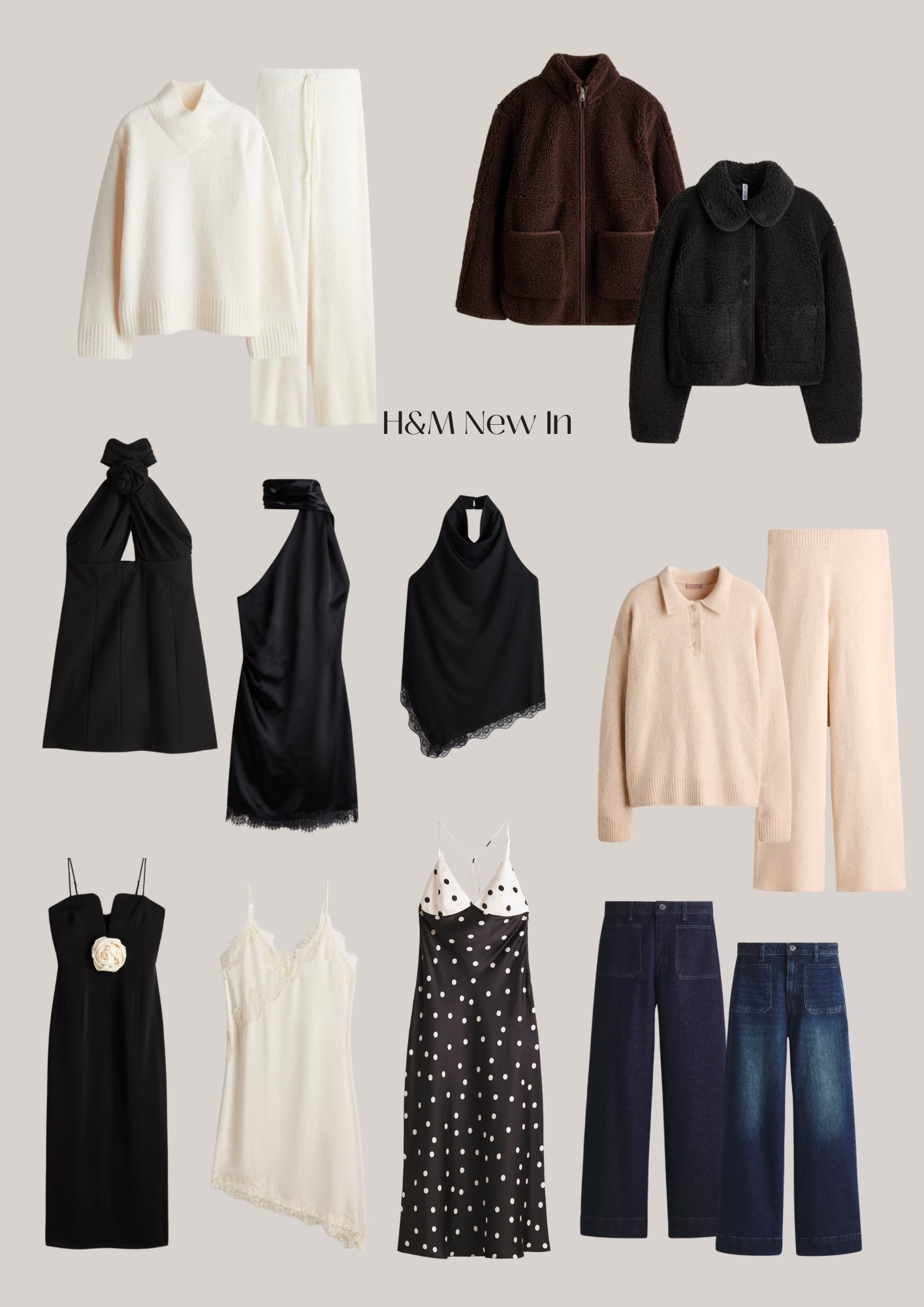 H&M New In 

knit Co-ords & Festive Dresses

#LTKwinter #LTKuk #LTKfestive