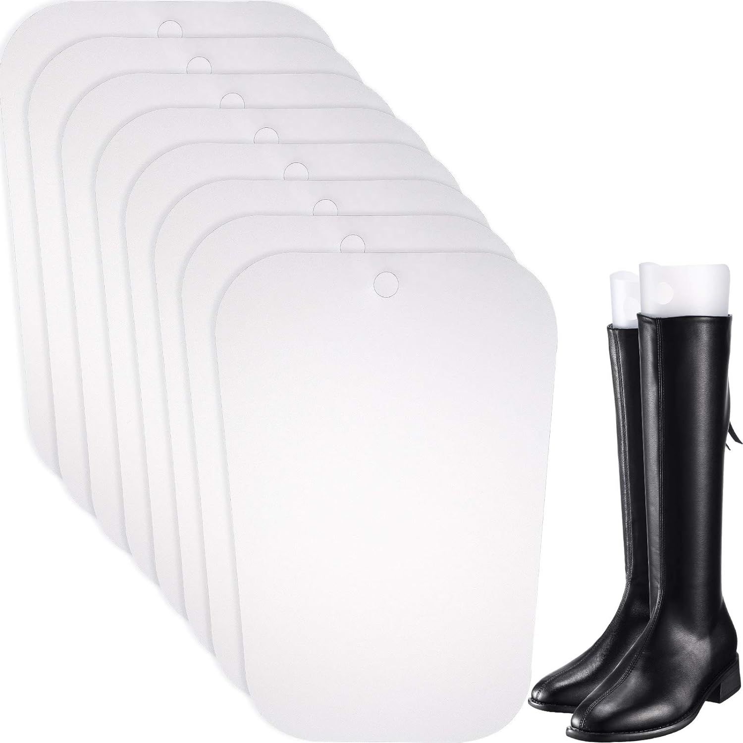 Bememo 8 Pieces Boot Shaper Form Inserts Tall Boot Support for Women and Men | Amazon (US)
