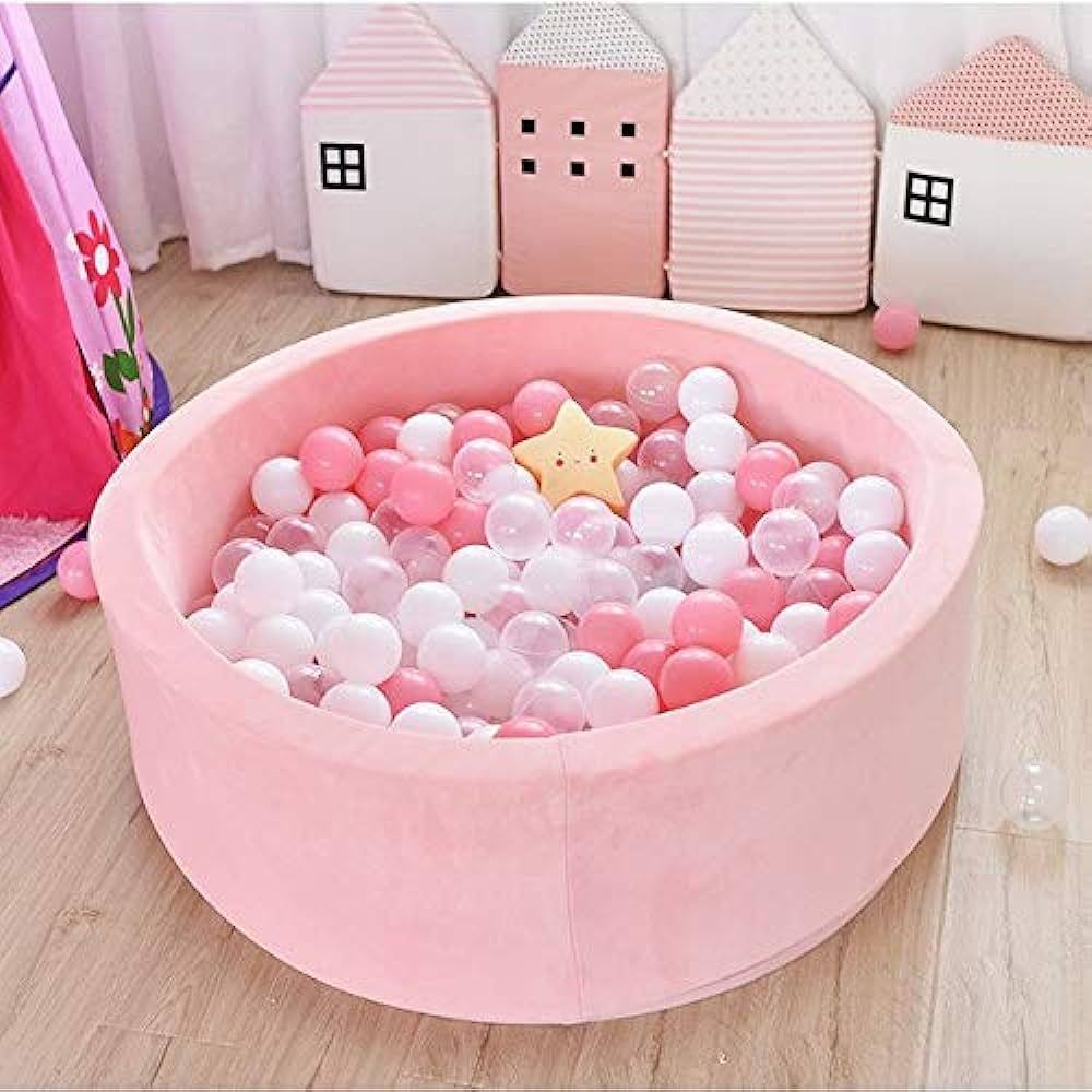 LA FEIER Deluxe Foam Ball Pit Kiddie Balls Pool Toddler Playpen Soft Round Ball Pool Play Toy for... | Amazon (US)